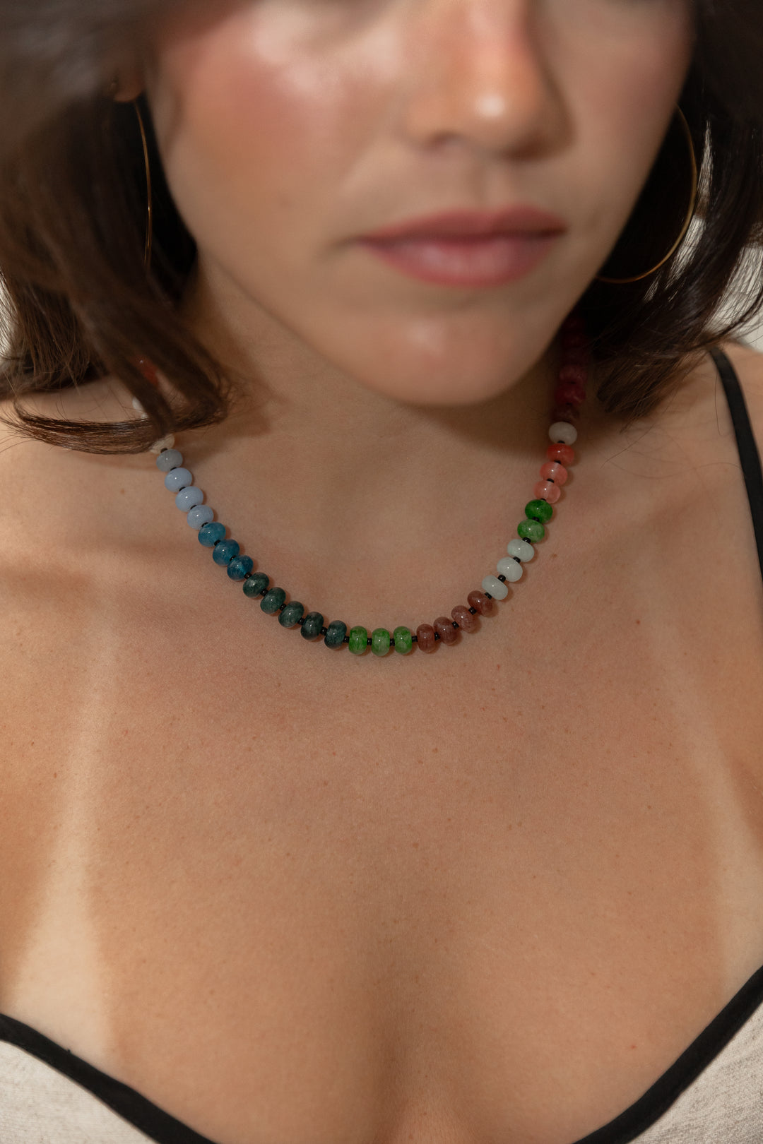 Multi Semi Precious Necklace