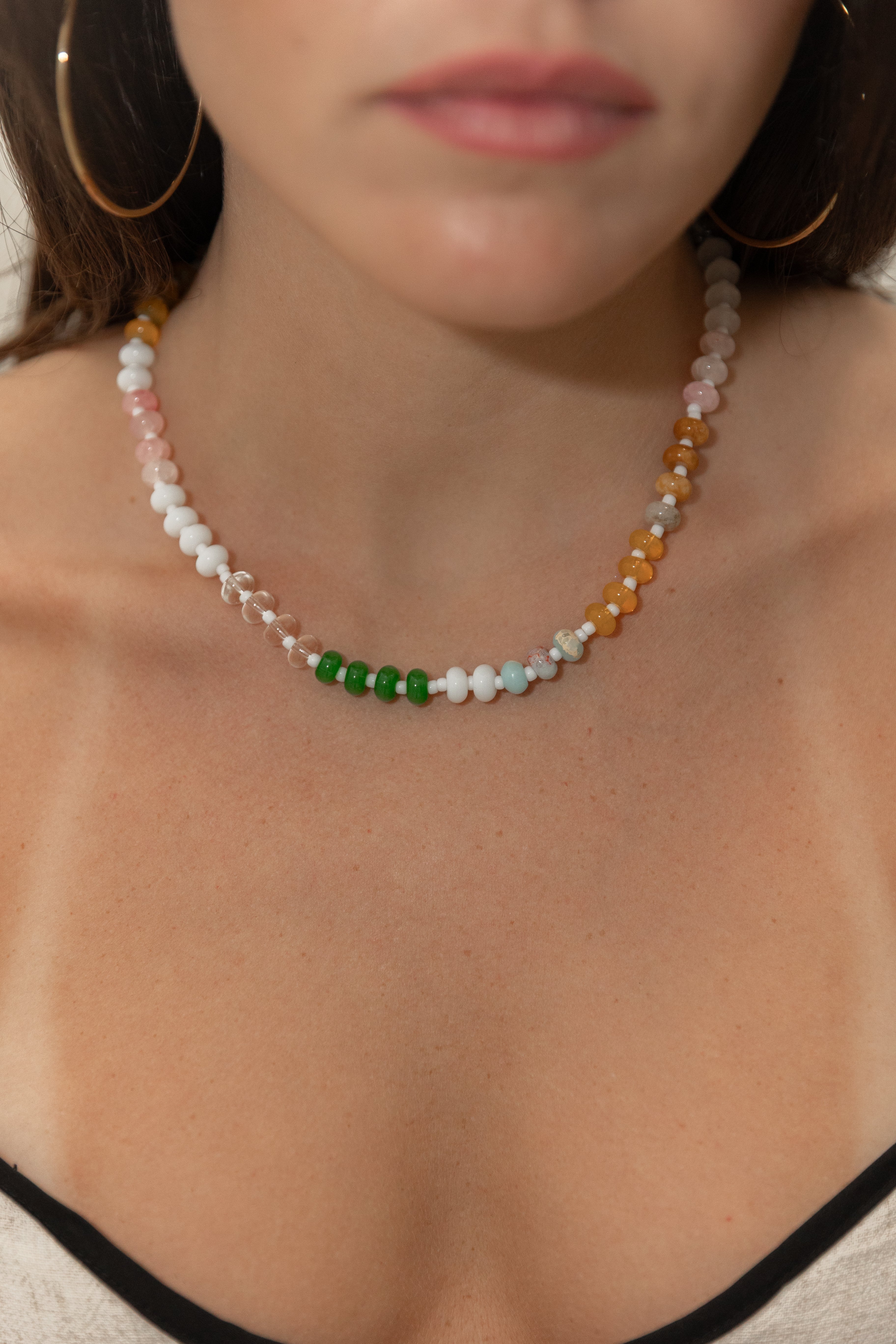 Multi Stone Necklace