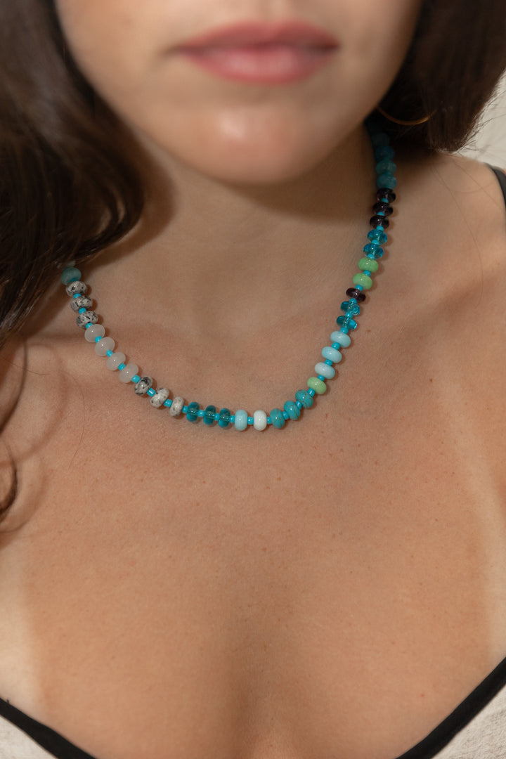 Blue Stone Necklace