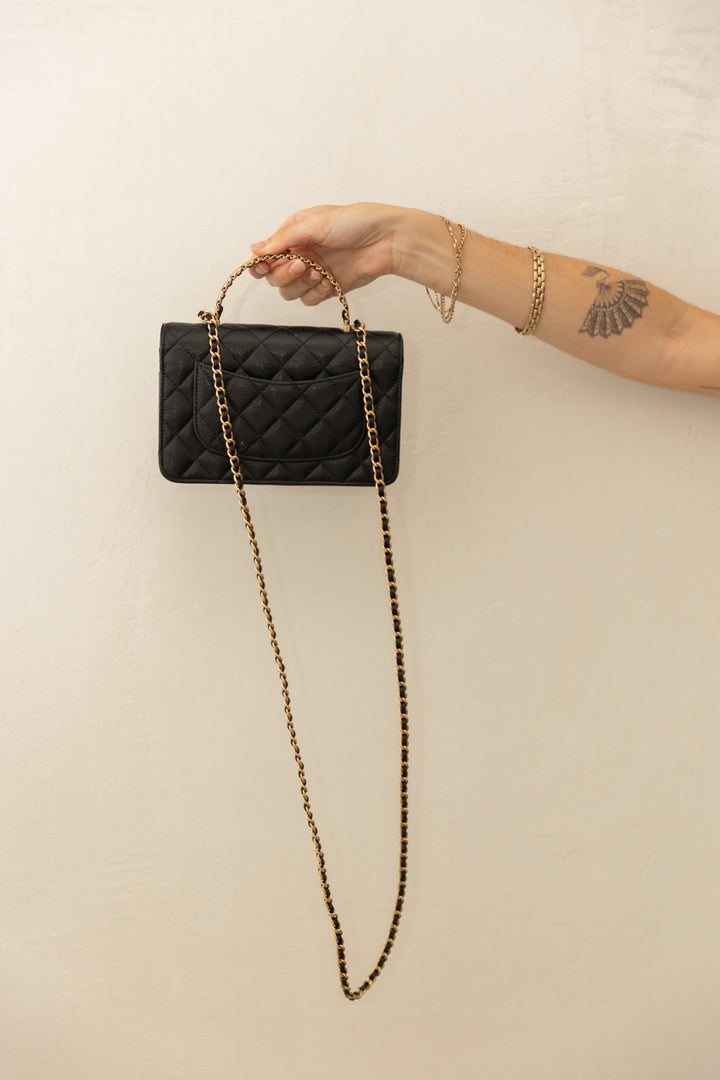 Pre Loved Chanel Wallet on Chain — Top Handle