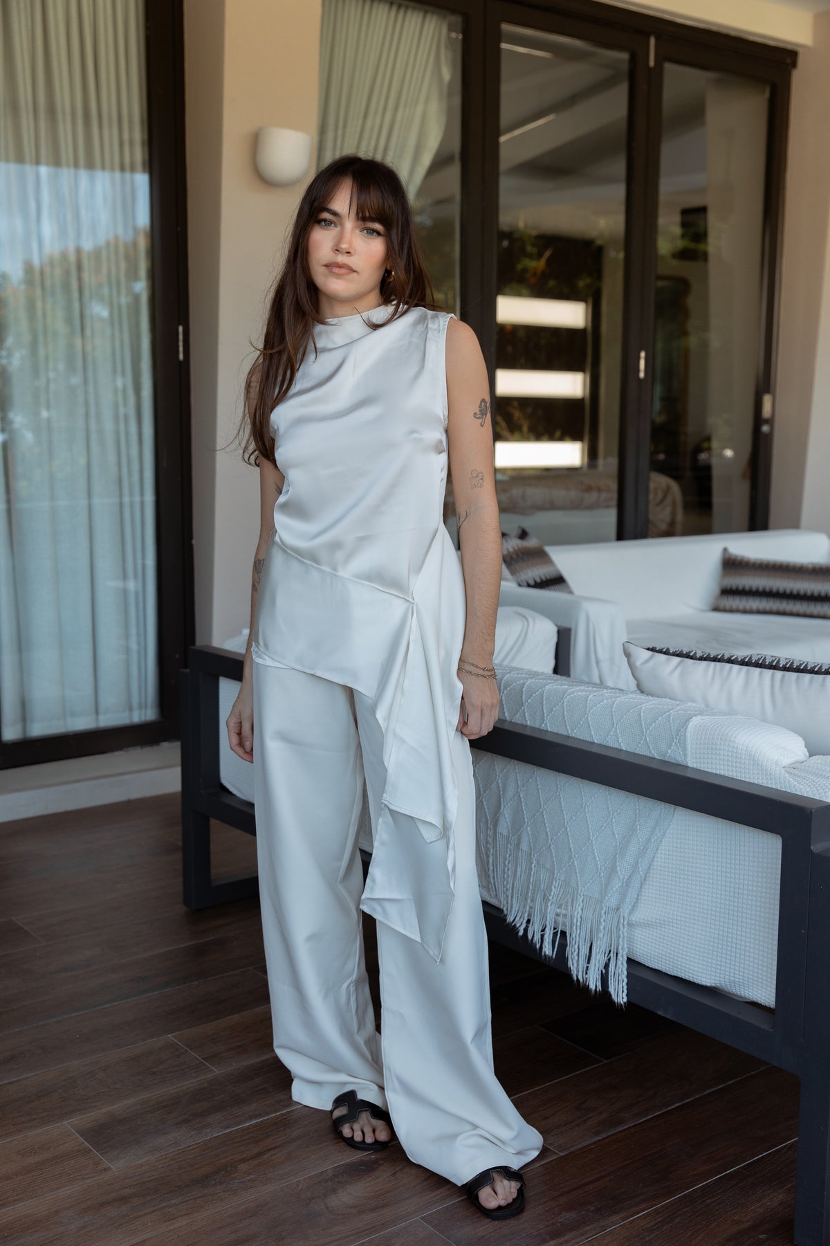 Draped Wrap Waist