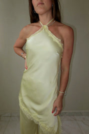 Butter Satin Lace Jumpsuit