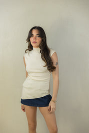 Ivory Turtle Top