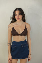 Brown Bralette