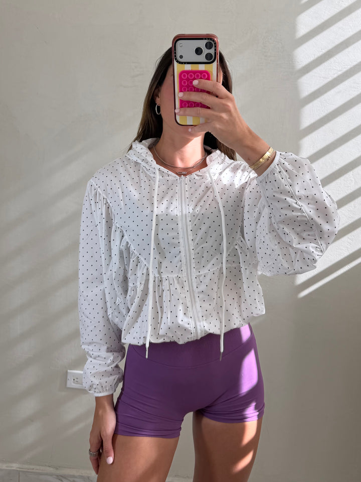 Polka Dot Active Jacket