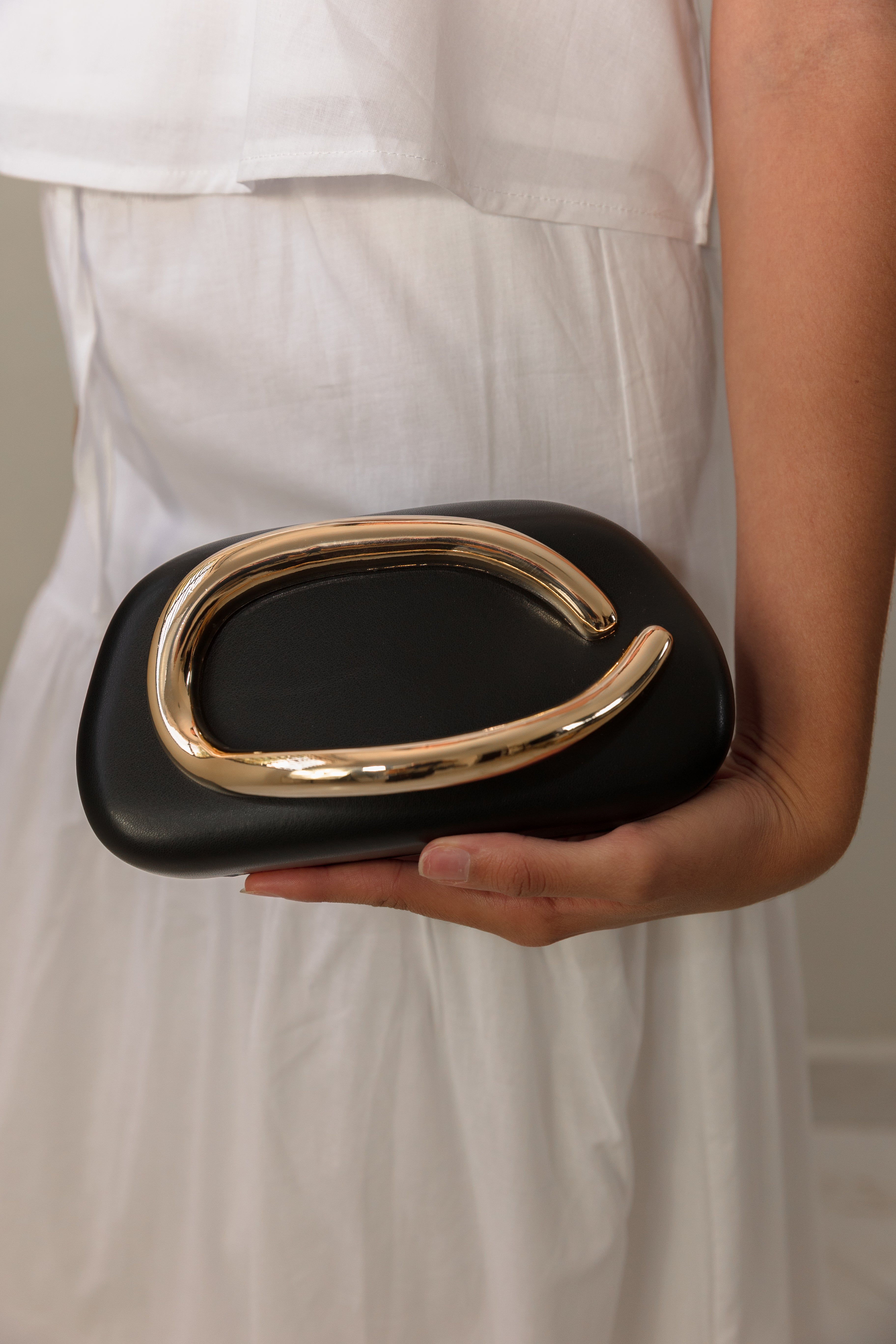 Metal Handle Bag