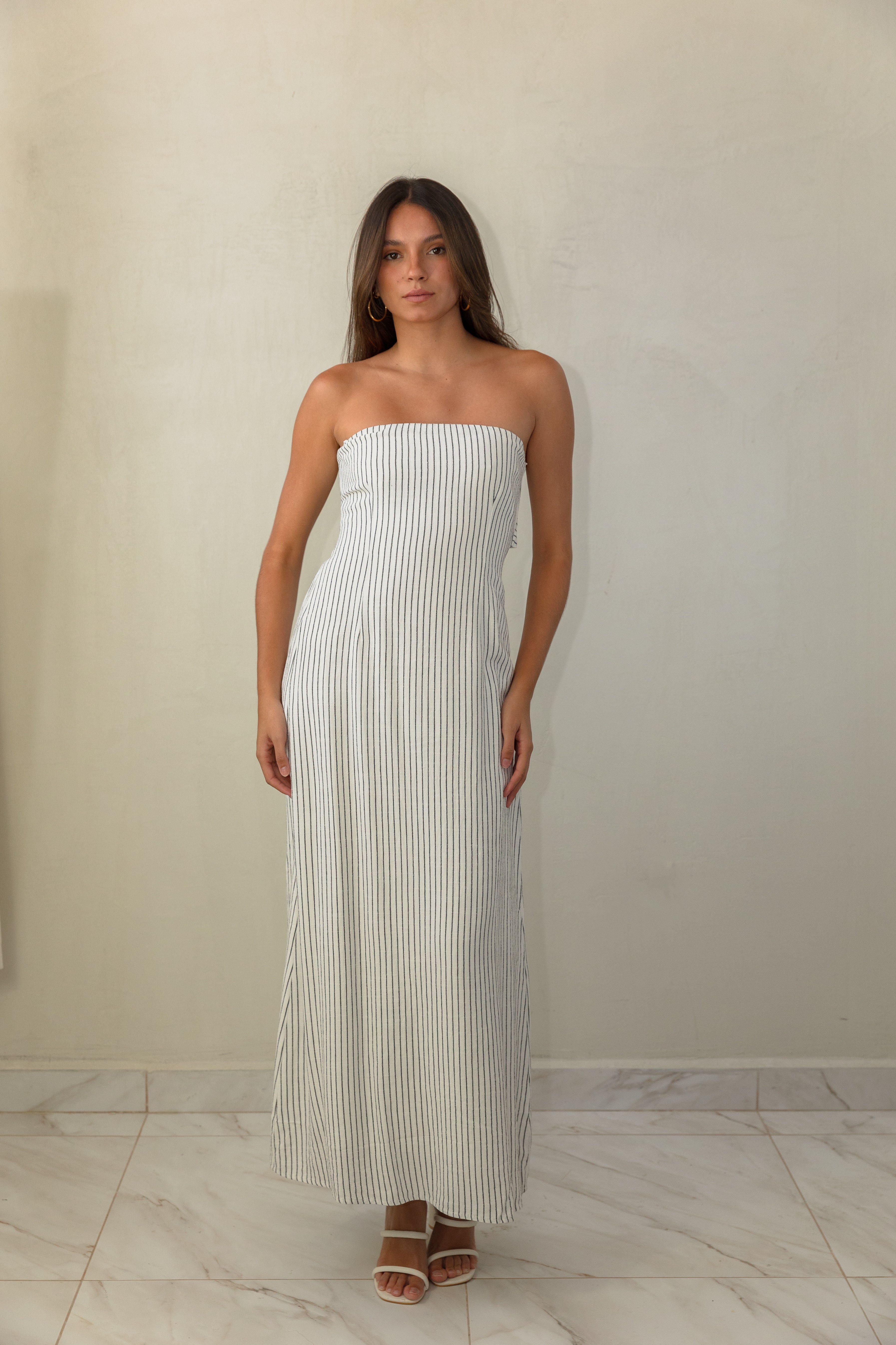 Striped Maxi