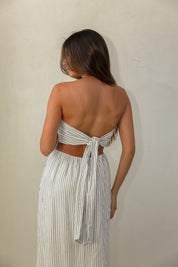 Striped Maxi