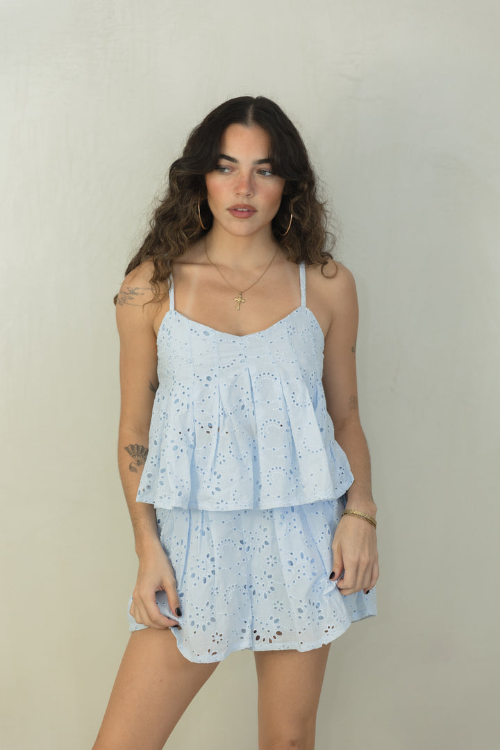 Eyelet Sky Set