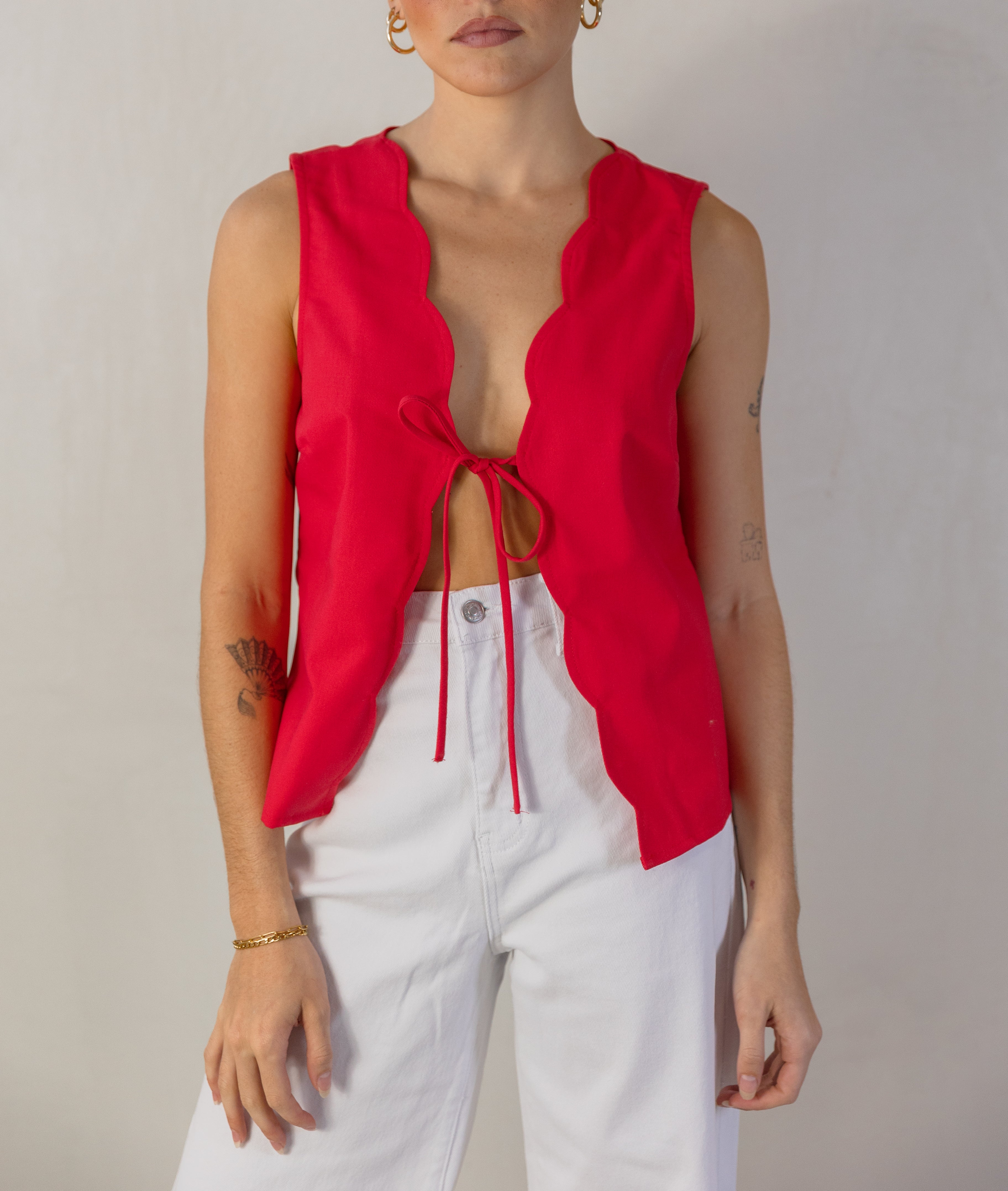 Fire Vest Top