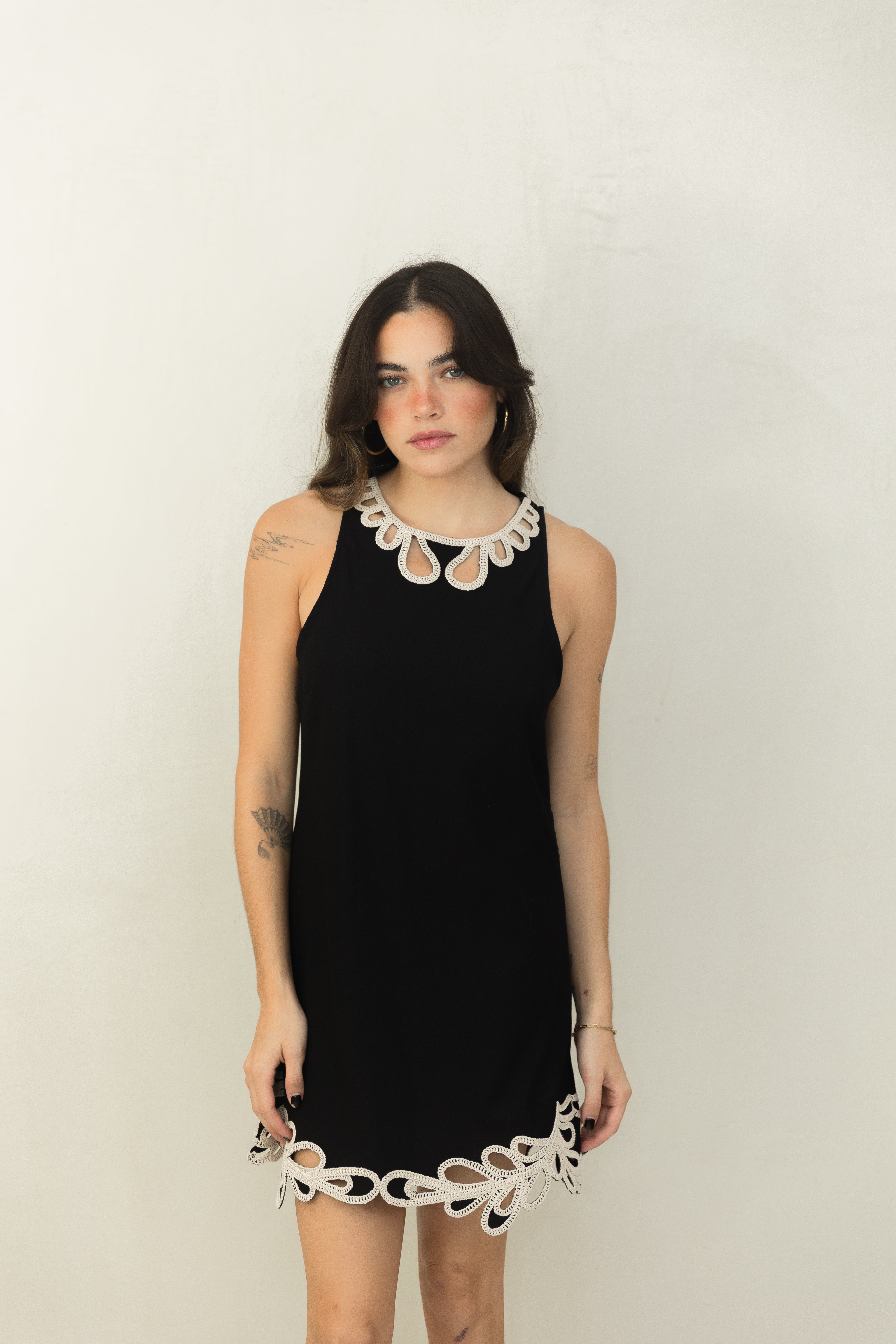 Border Hem Dress