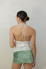 Cowl Halter Top