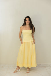 Canary Strapless Dress