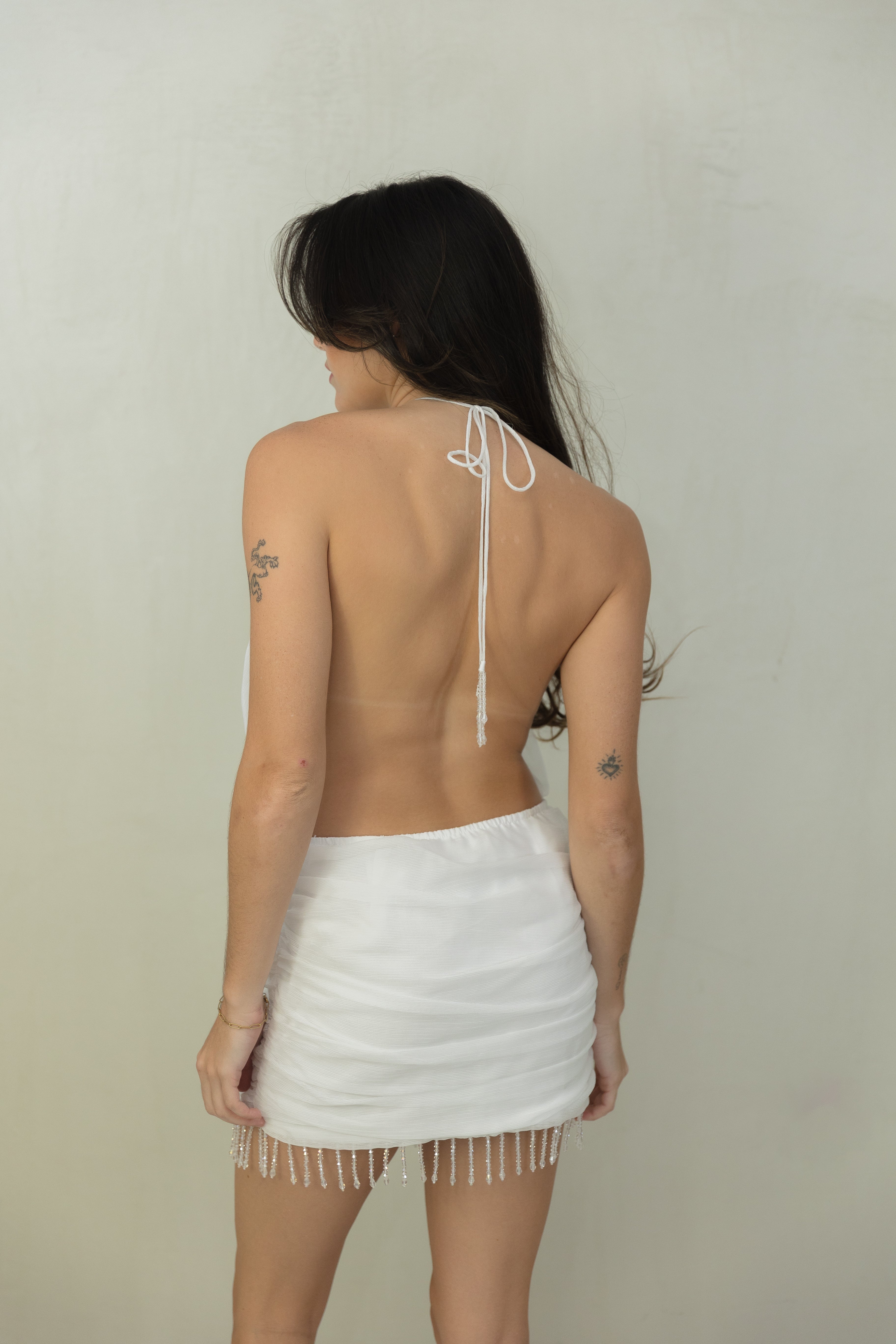 Crystal Beads Dress