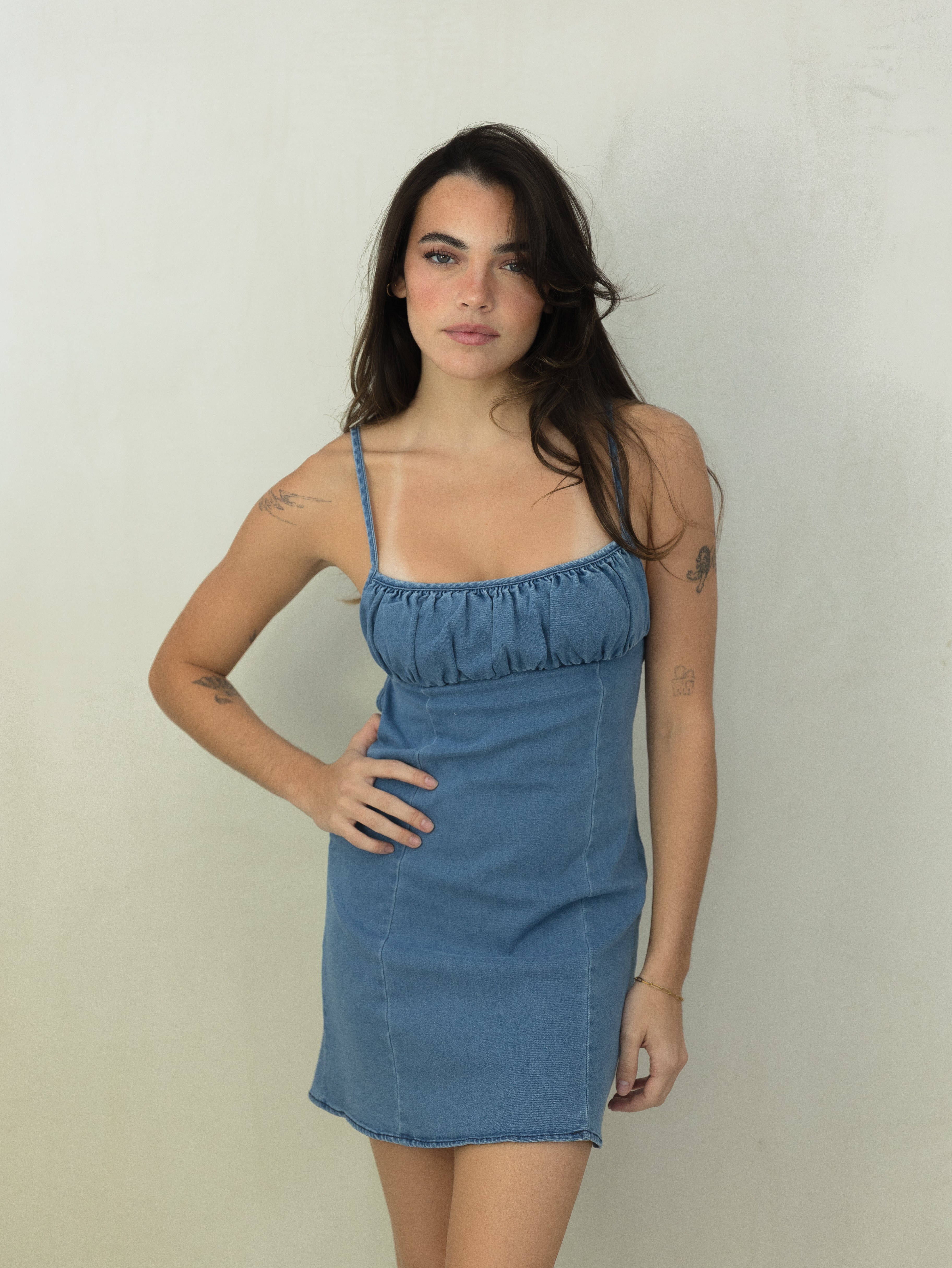 Denim Mini Dress