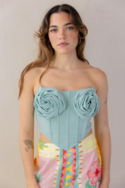 Flower Corset Set