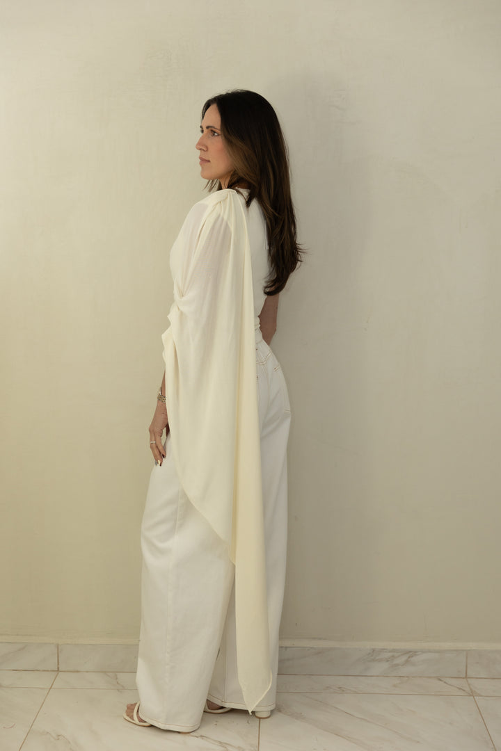 Mesh Cape Top