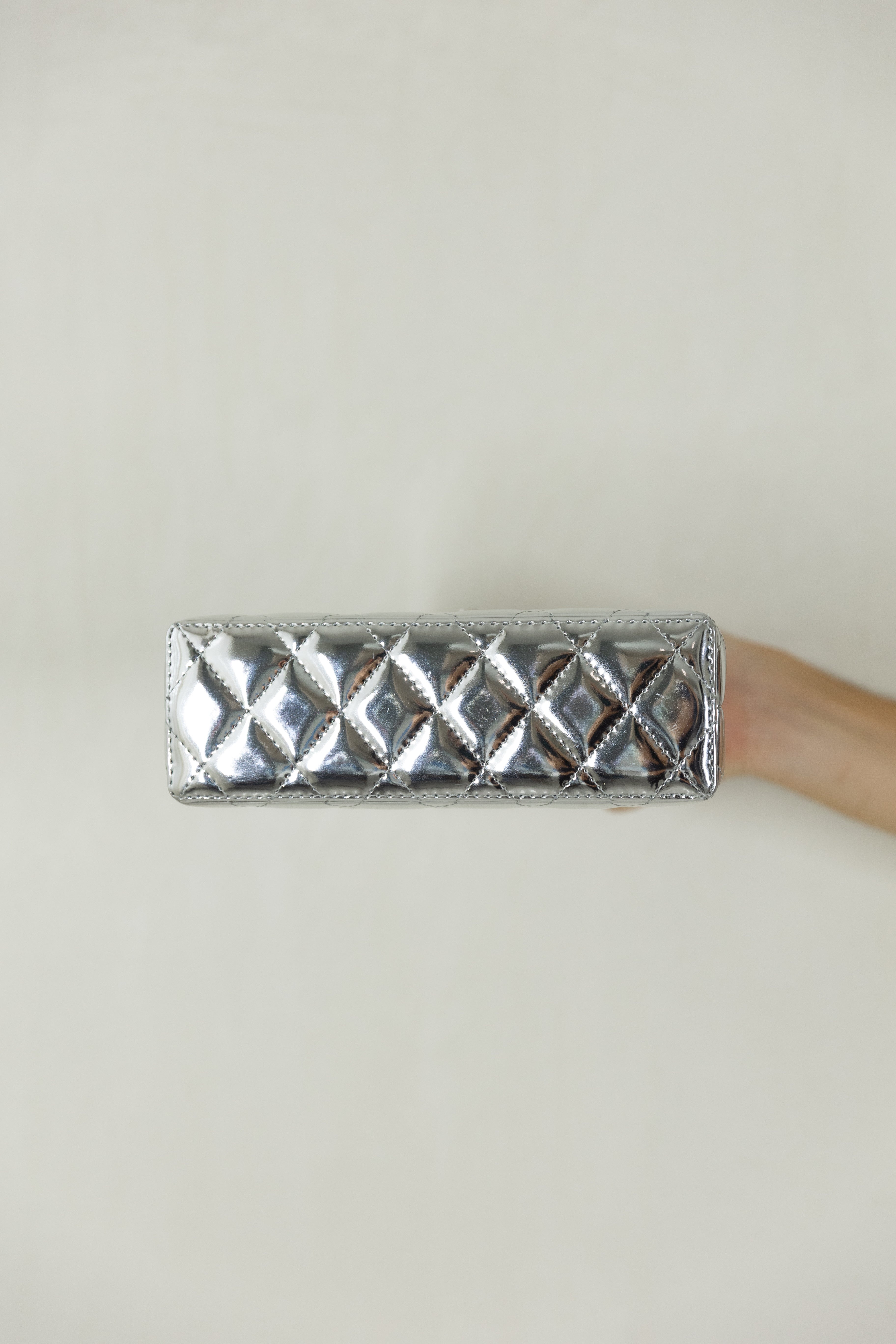 Pre Loved Chanel Kelly Silver