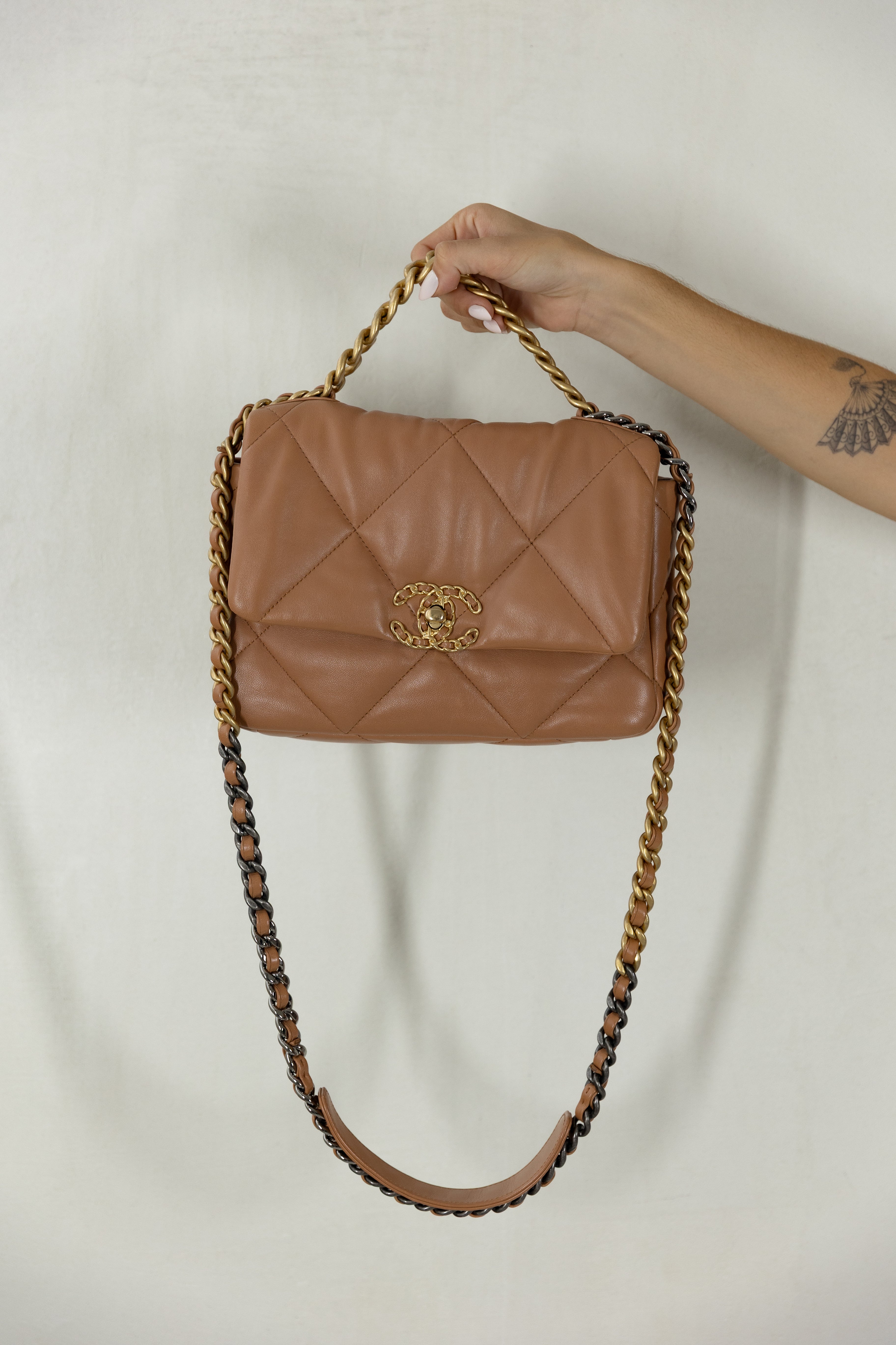 Pre-Loved Chanel 19 Flap Bag