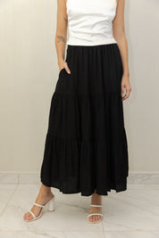 Black Midi Skirt