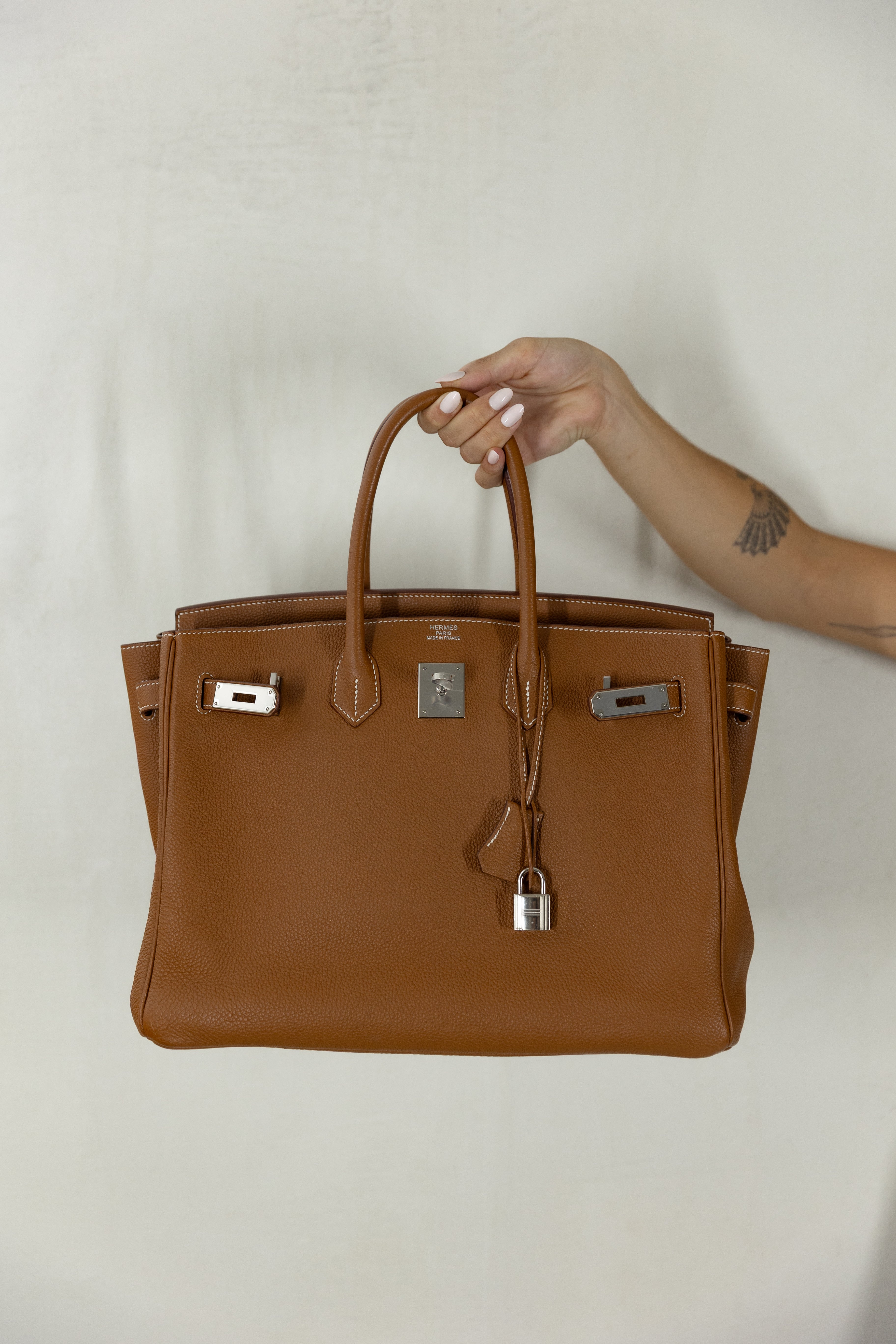 Pre Loved Hermes Birkin 35 PHW Togo