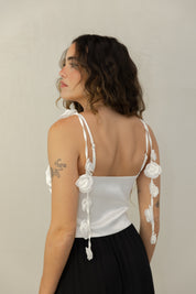 Flower Detail Top