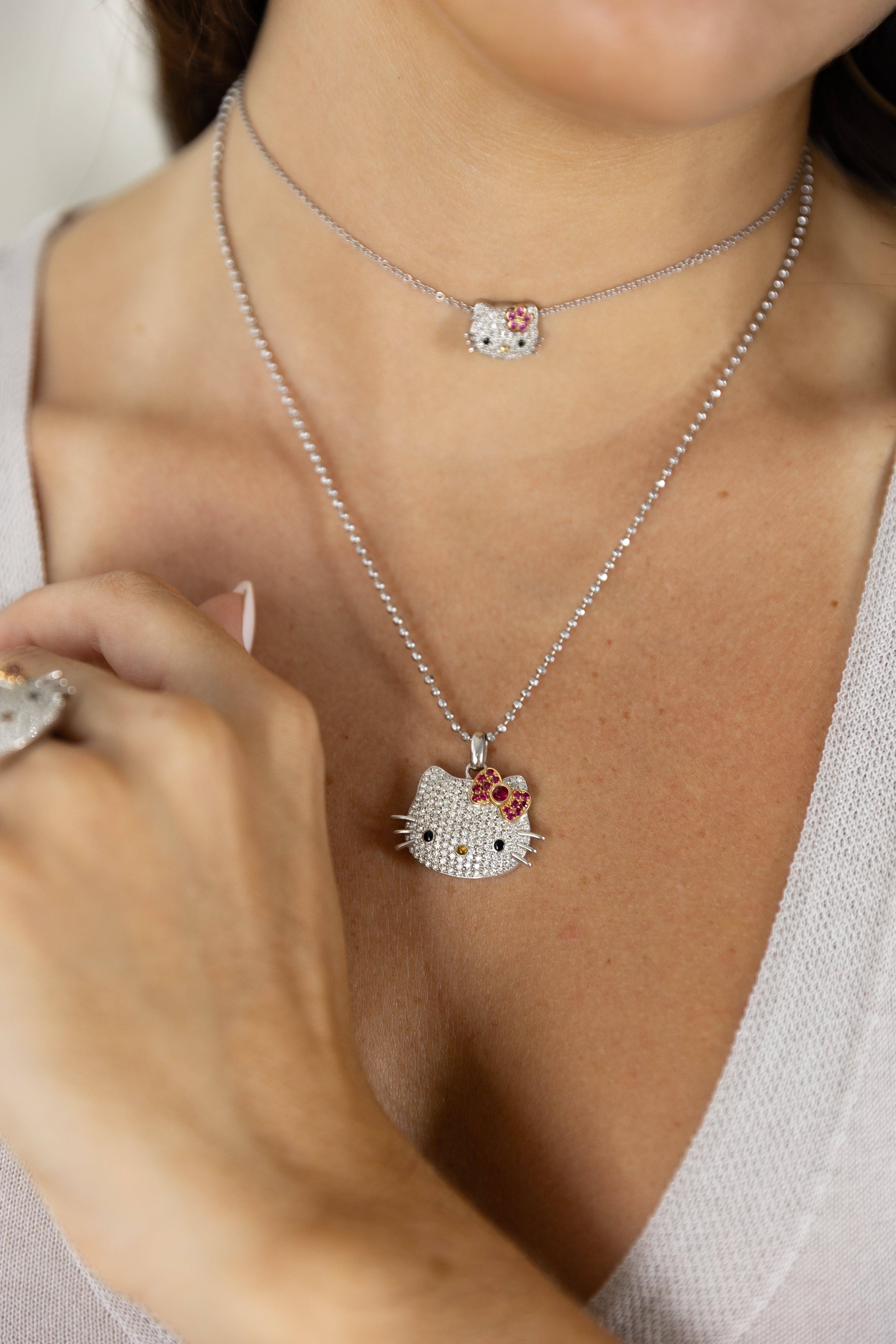Pre-Loved Hello Kitty by Kimora Lee Simmons — 18K Diamond Collection