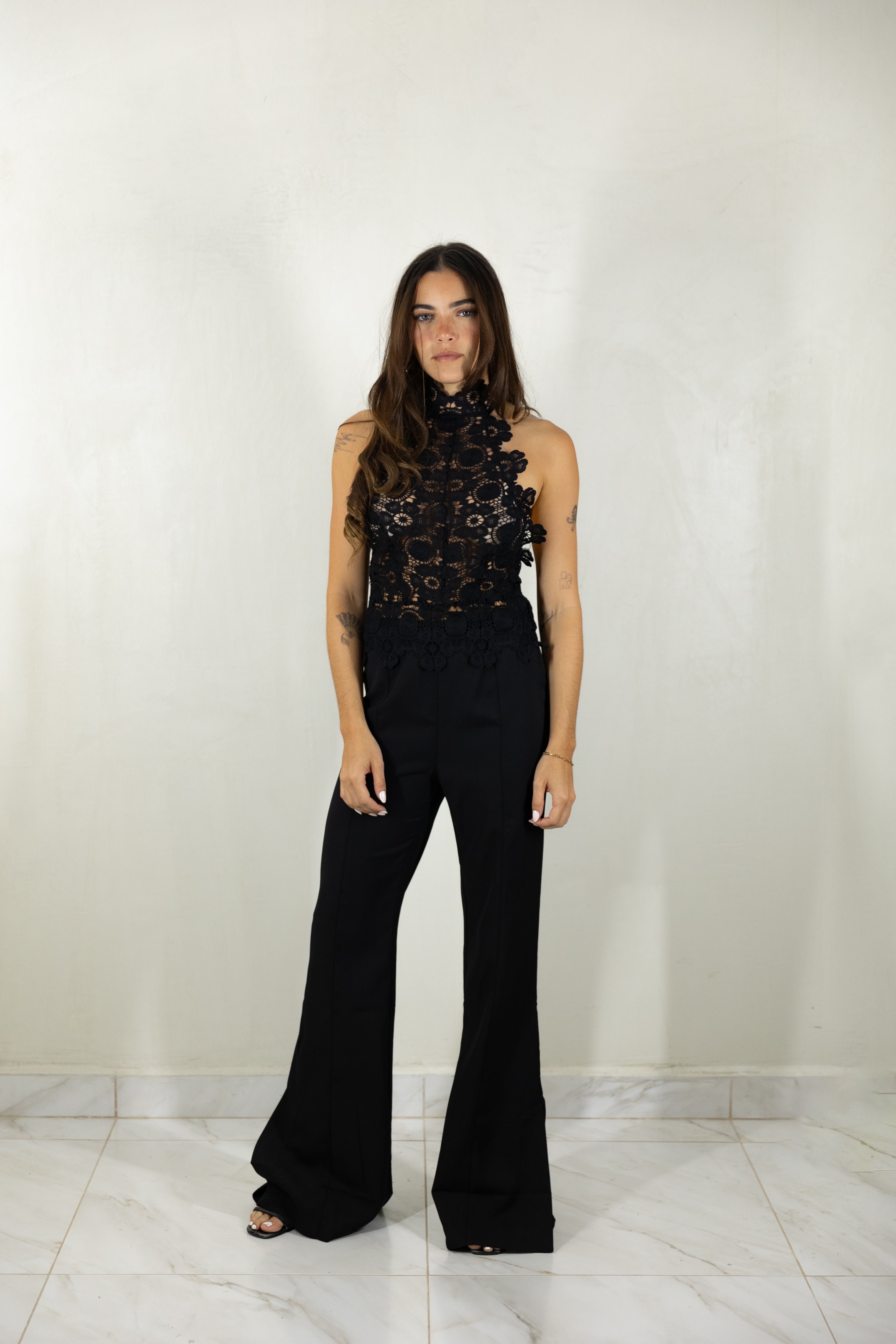Black Flare Pants