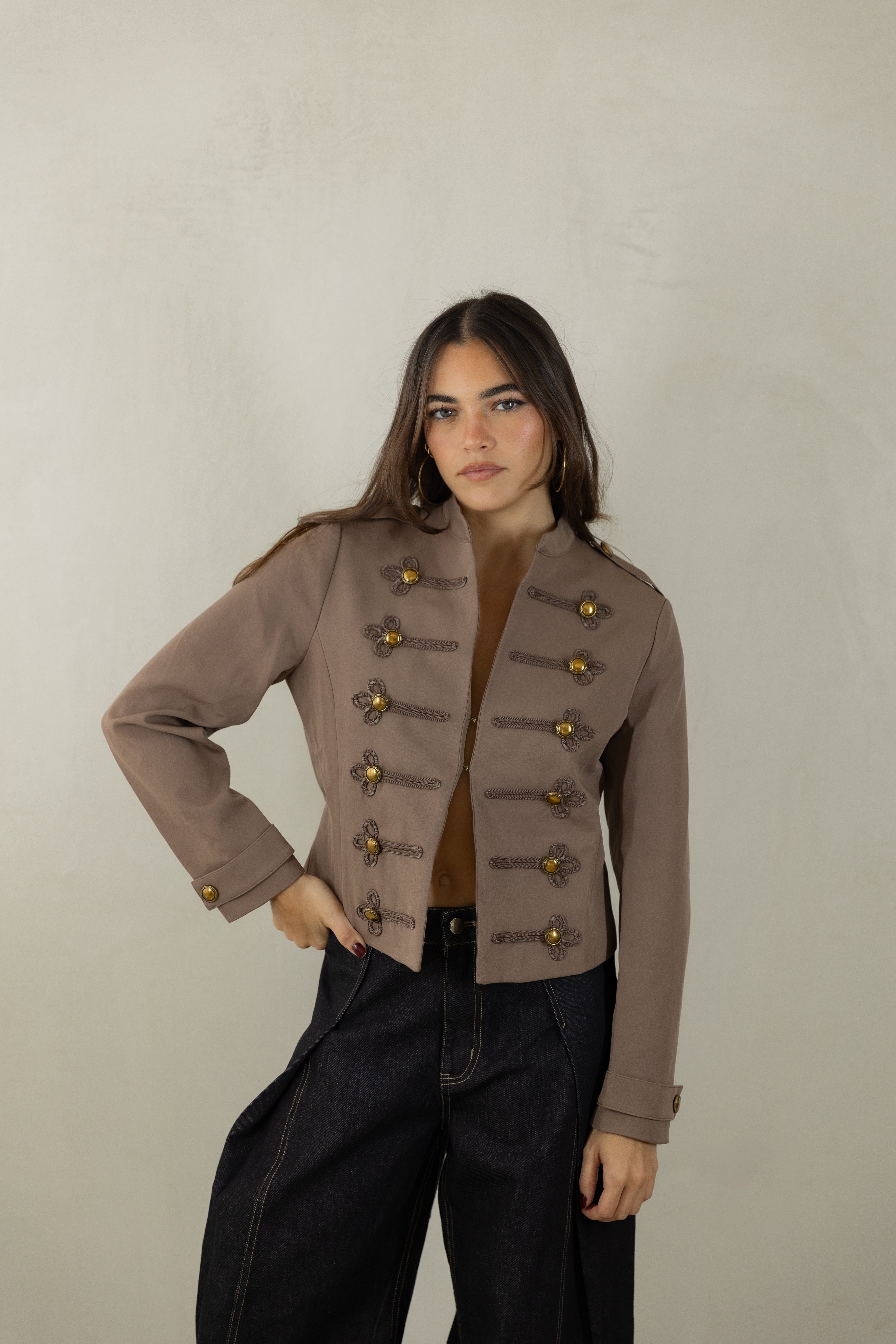 Military-Style Jacket