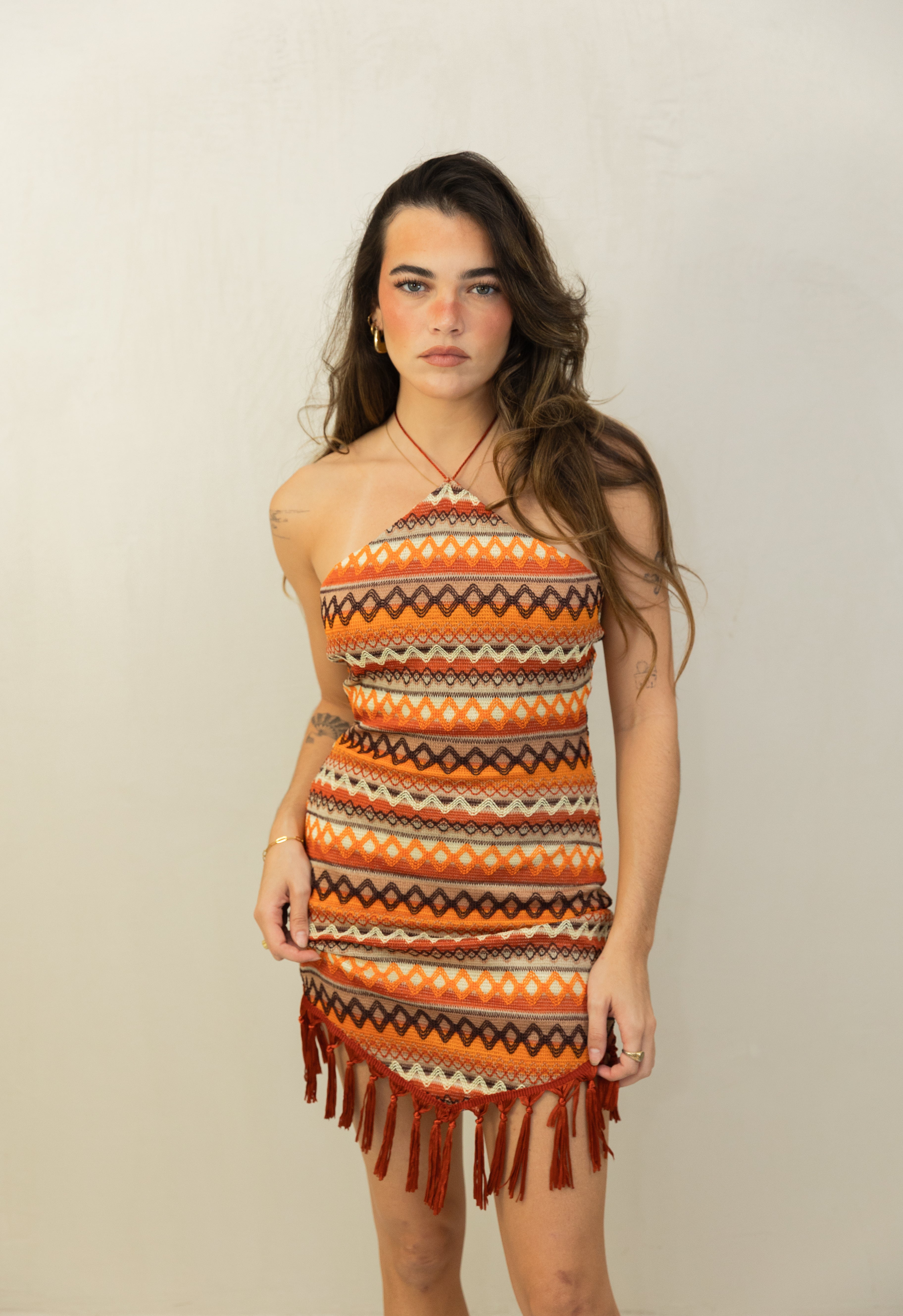 Tribal Fringe Dress