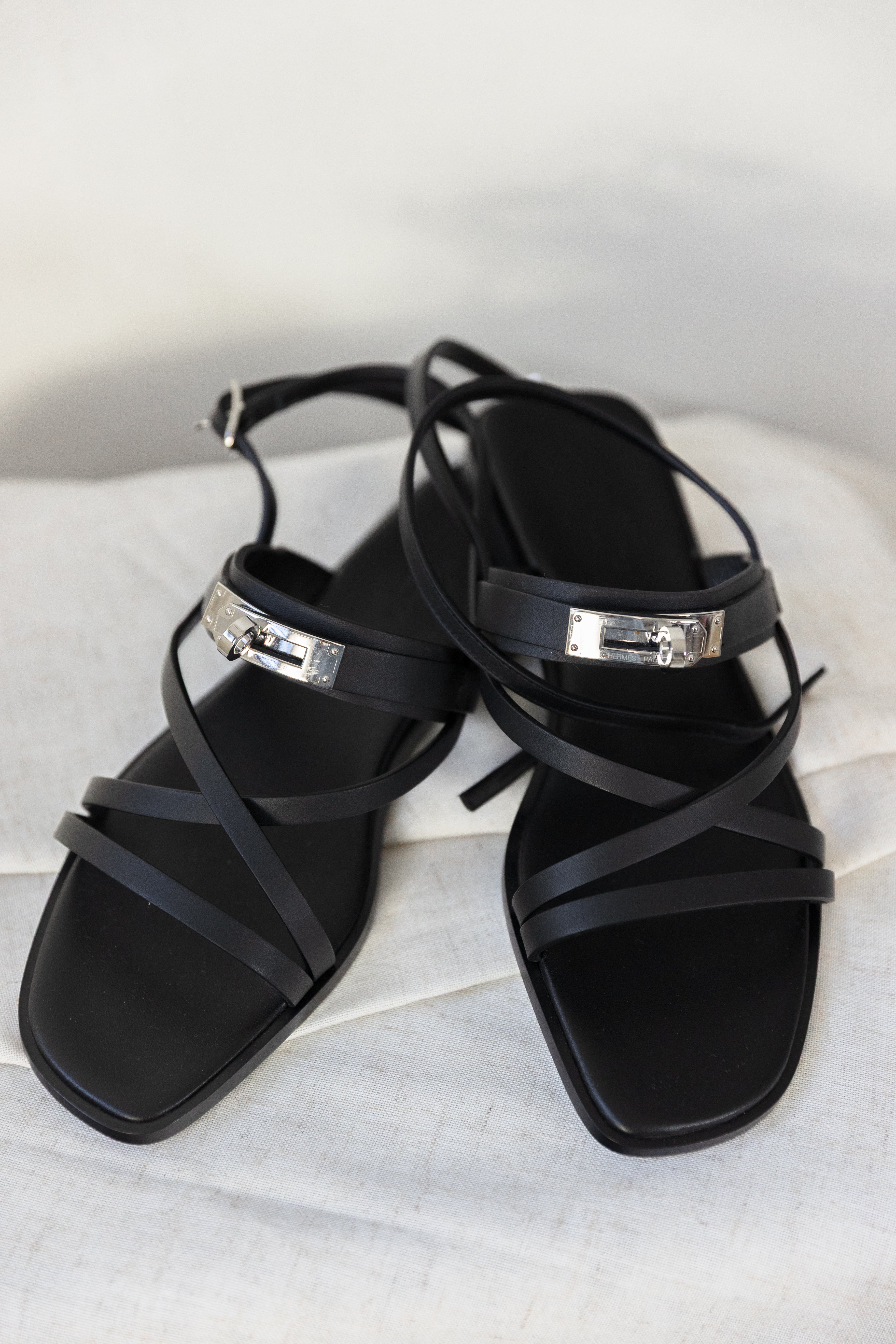 Pre Loved Hermes June Sandals (Never Worn)