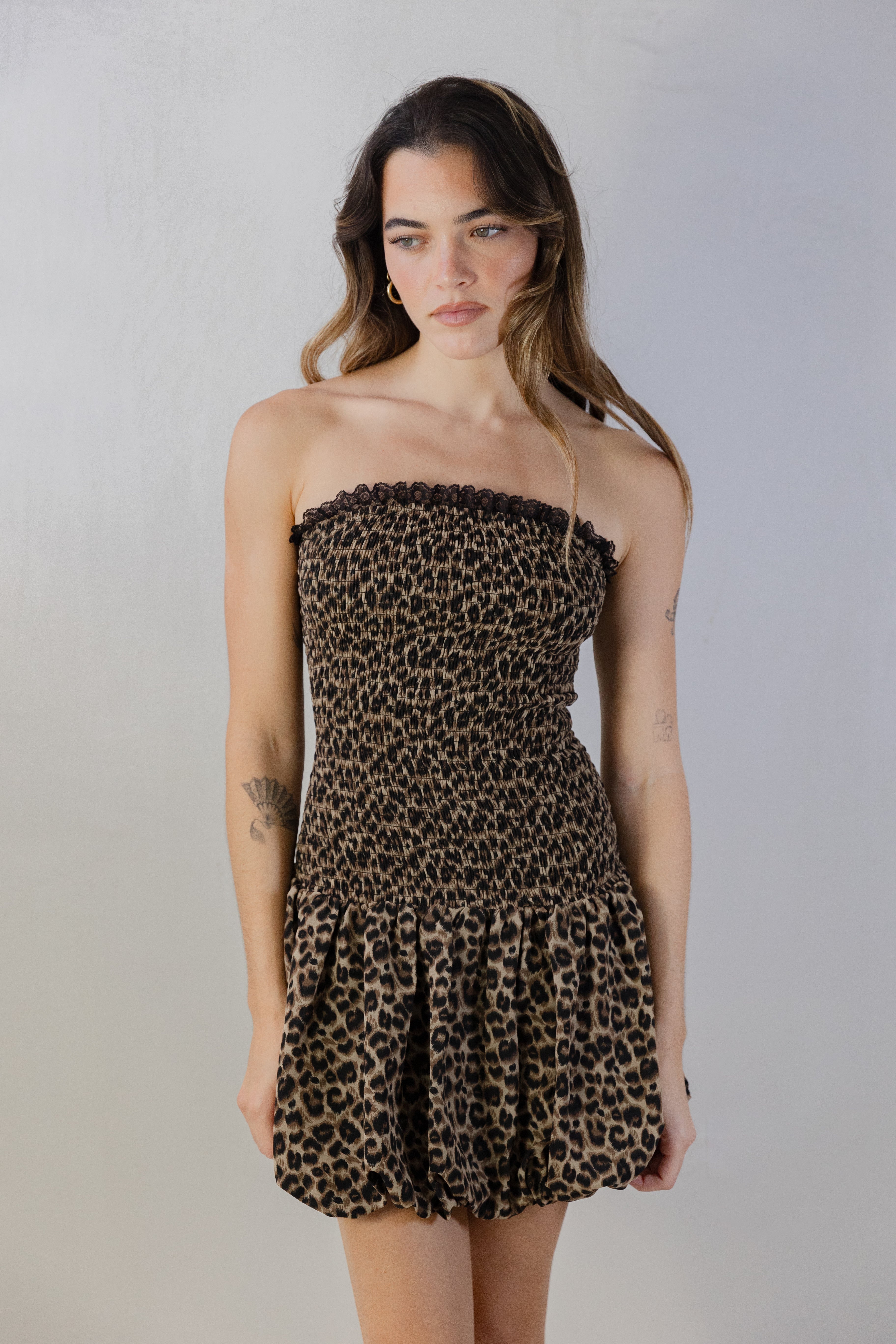 Leopard Bubble Dress