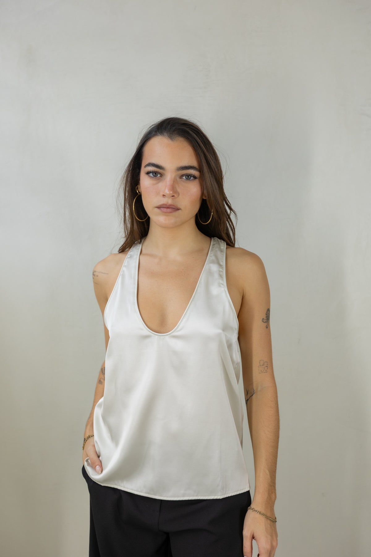 Piping Satin Tank