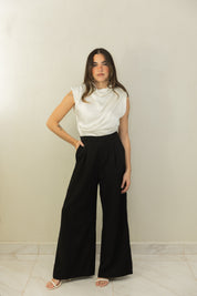 Cowl Neck Jumpsuit