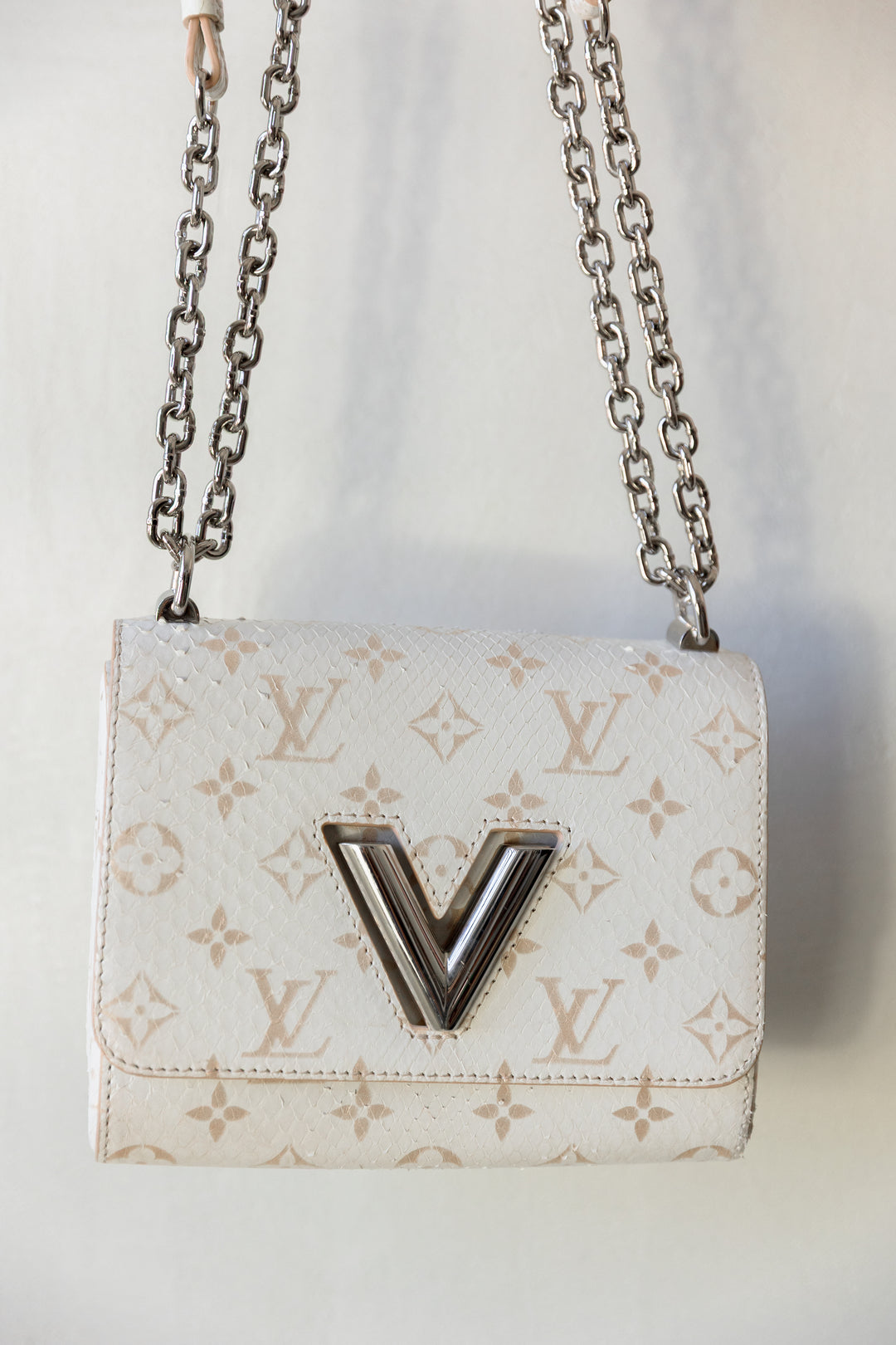 Pre Loved Louis Vuitton Twist PM Python