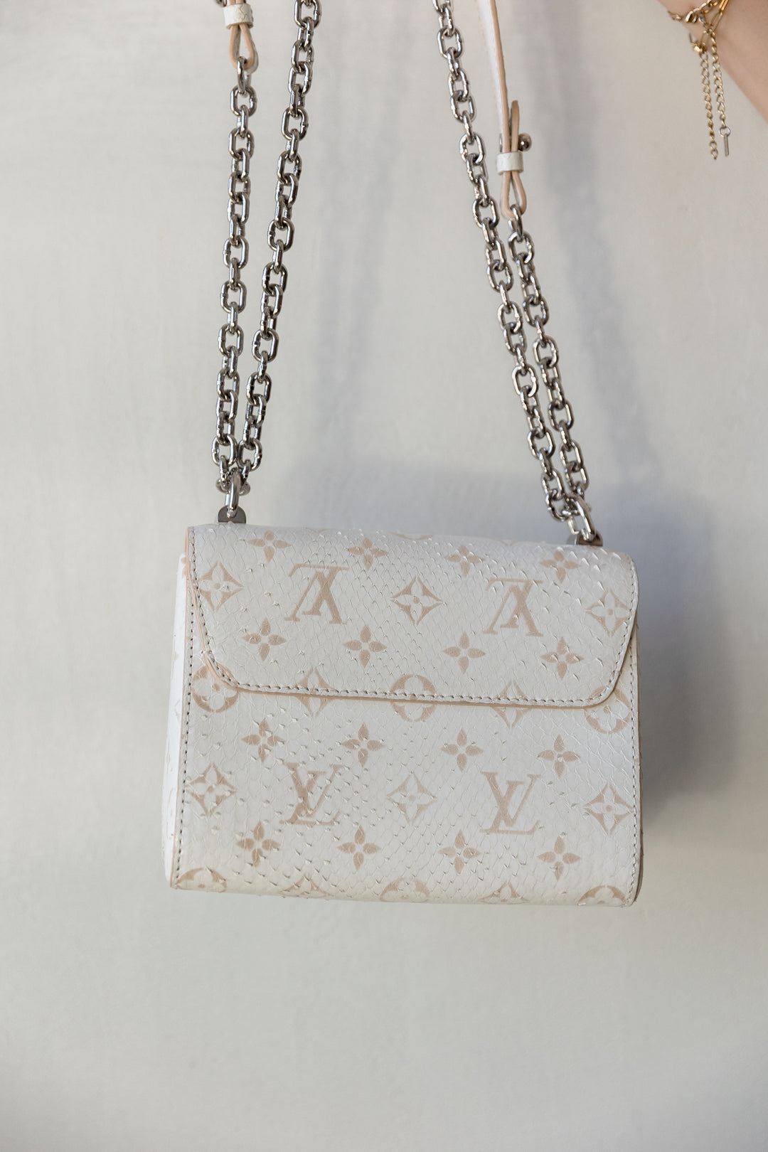 Pre Loved Louis Vuitton Twist PM Python