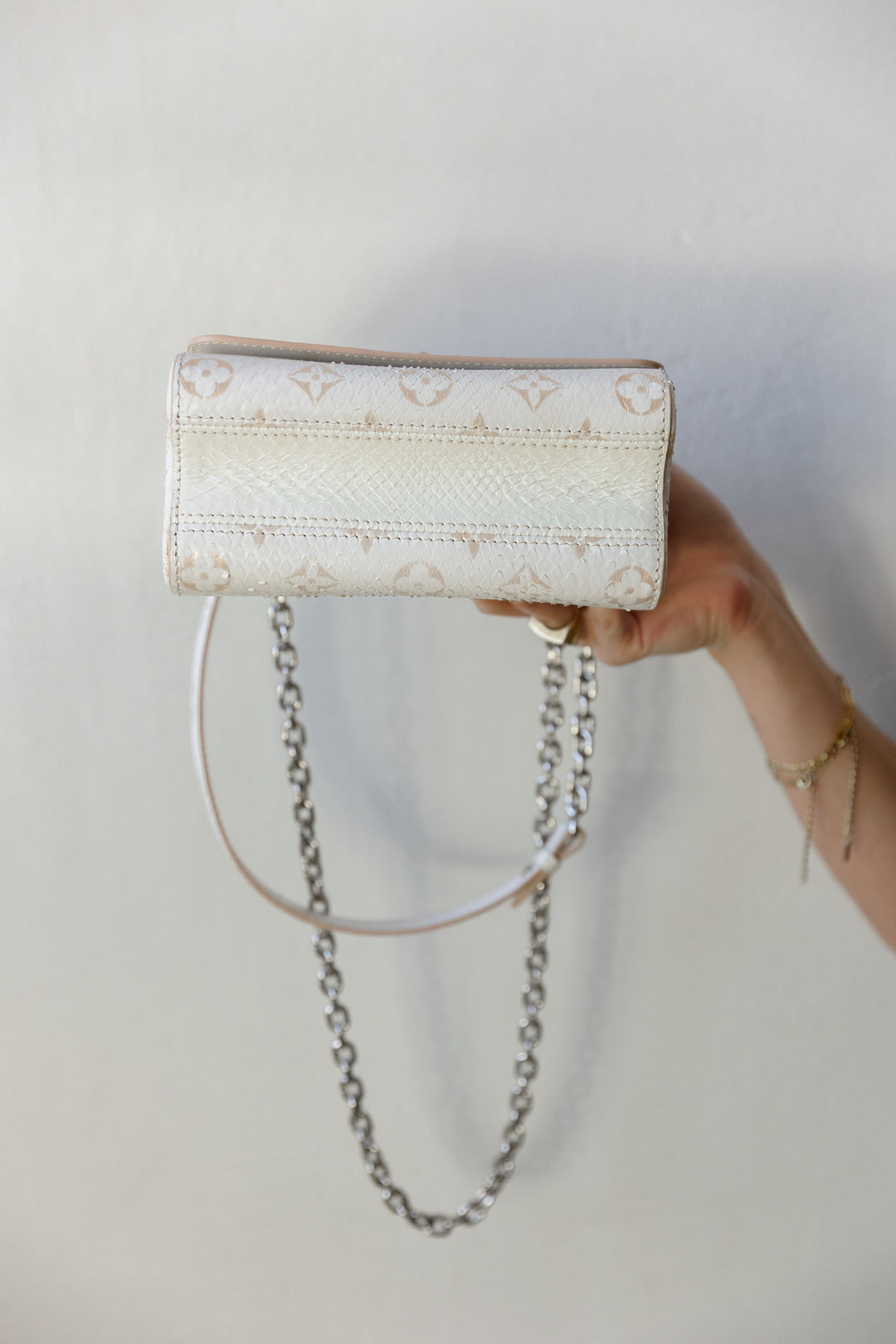 Pre Loved Louis Vuitton Twist PM Python