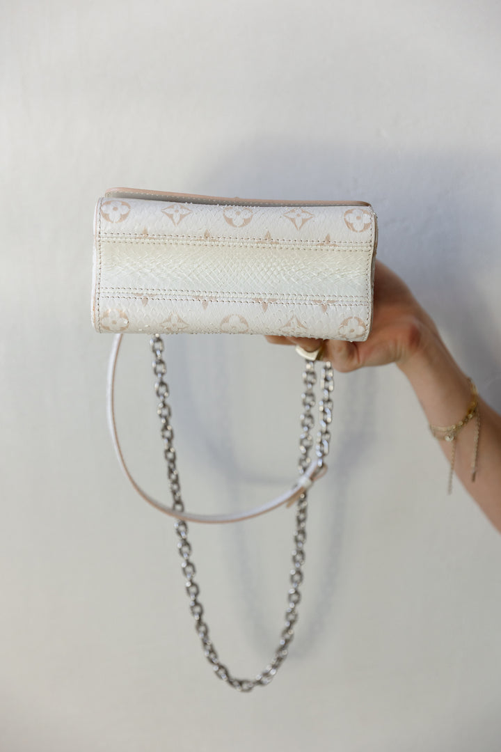 Pre Loved Louis Vuitton Twist PM Python