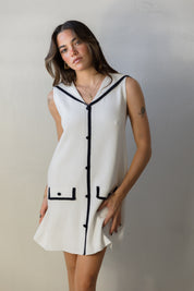 White Sailor Dress