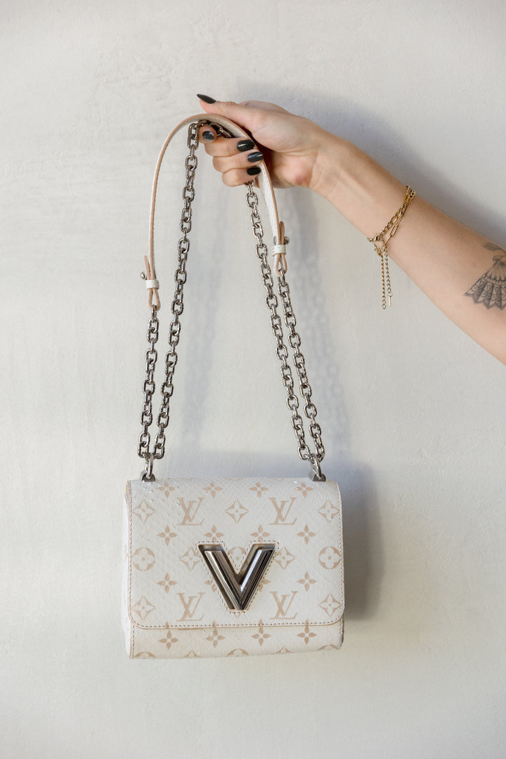 Pre Loved Louis Vuitton Twist PM Python