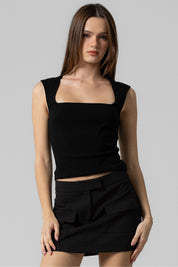 Black Square Top