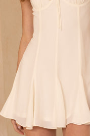 Off White Mini Dress