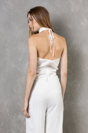 Cowl Halter Top