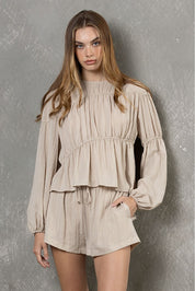 Shirred Set