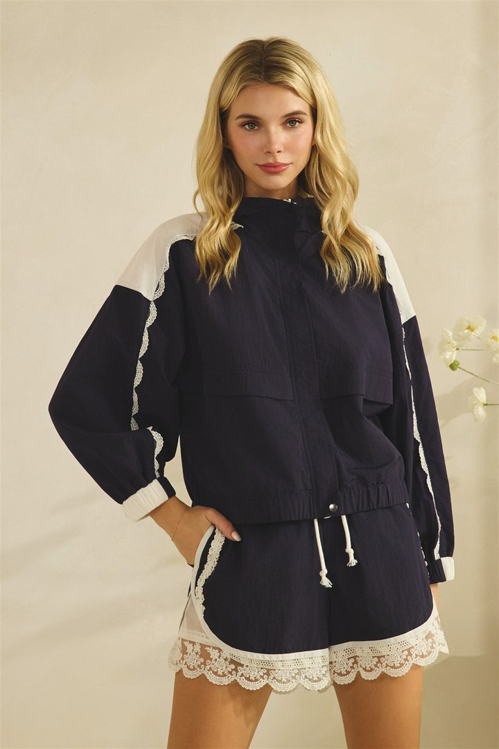 Lace Active Jacket
