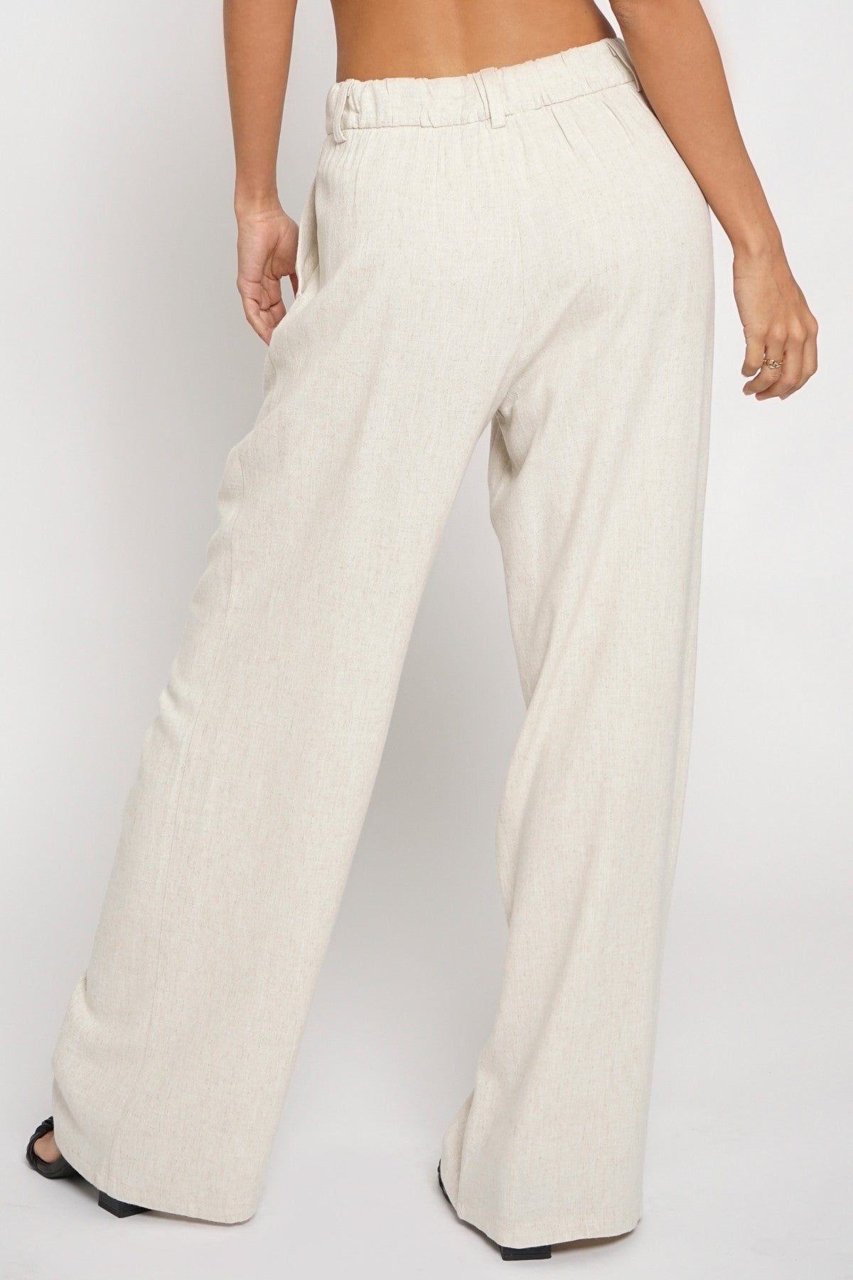 Natural Linen Trouser