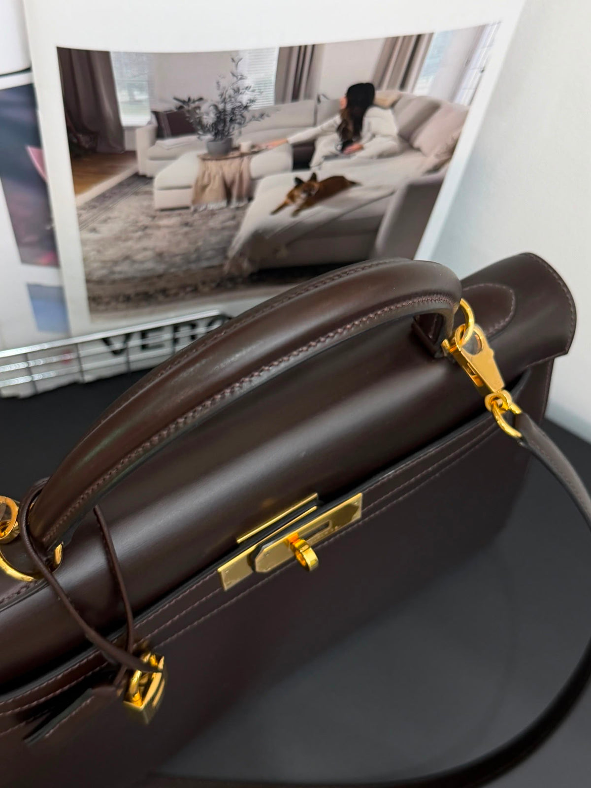 Pre Loved Hermes Kelly 32 Sellier