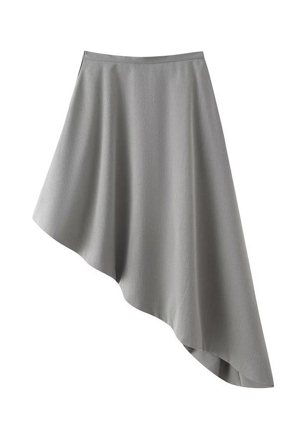 Asymmetrical Midi Skirt