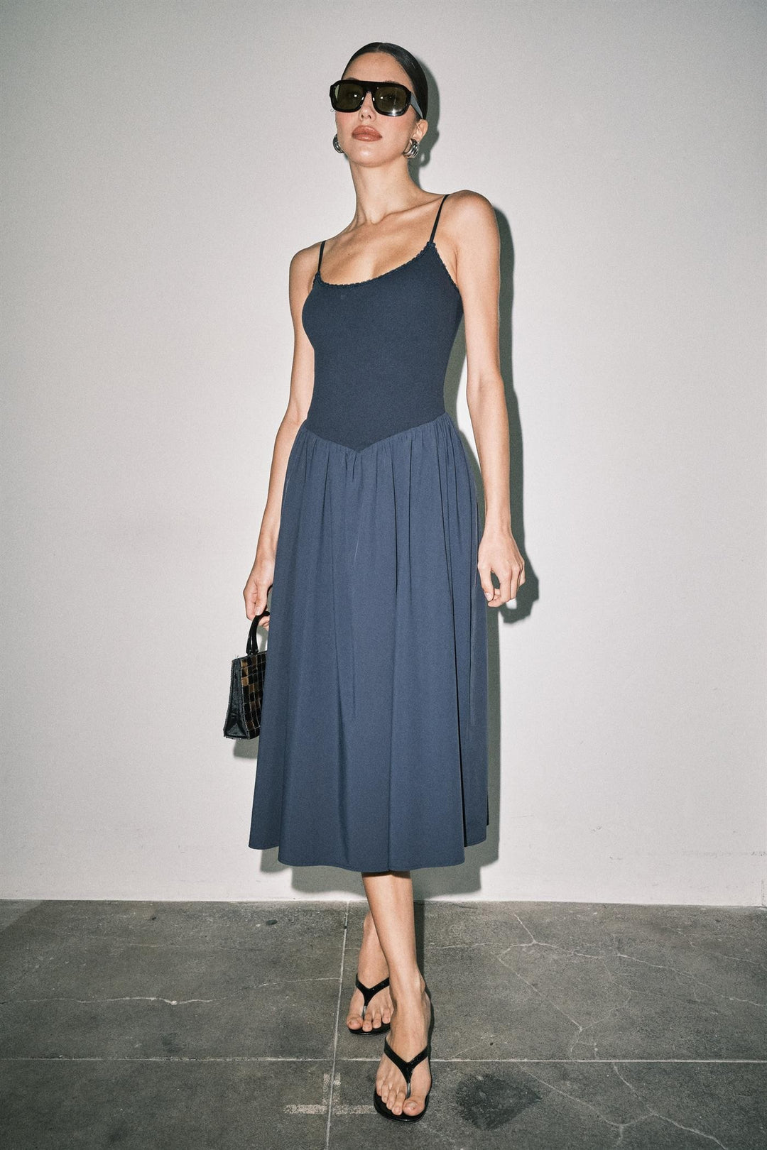 Navy Maxi Dress