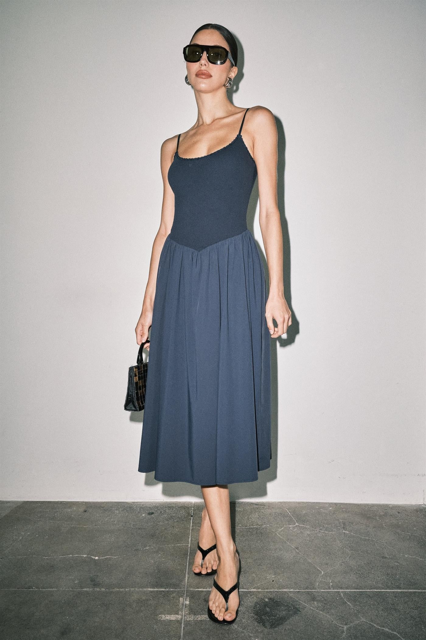 Navy Maxi Dress